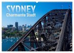 SYDNEY Charmante Stadt (Wandkalender 2025 DIN A2 quer), CALVENDO Monatskalender