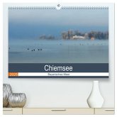 Chiemsee - Bayerisches Meer (hochwertiger Premium Wandkalender 2025 DIN A2 quer), Kunstdruck in Hochglanz