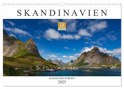Skandinavien: Magischer Norden (Wandkalender 2025 DIN A3 quer), CALVENDO Monatskalender