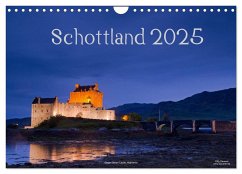 Schottland (Wandkalender 2025 DIN A4 quer), CALVENDO Monatskalender