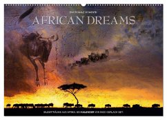 Emotionale Momente: African Dreams (Wandkalender 2025 DIN A2 quer), CALVENDO Monatskalender