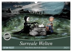 Surreale Welten (Wandkalender 2025 DIN A3 quer), CALVENDO Monatskalender