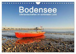 Bodensee - Uferlandschaften im schönsten Licht 2025 (Wandkalender 2025 DIN A4 quer), CALVENDO Monatskalender
