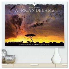 Emotionale Momente: African Dreams (hochwertiger Premium Wandkalender 2025 DIN A2 quer), Kunstdruck in Hochglanz - Calvendo;Gerlach GDT, Ingo