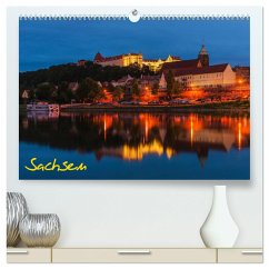 Sachsen (hochwertiger Premium Wandkalender 2025 DIN A2 quer), Kunstdruck in Hochglanz - Calvendo;Kirsch, Gunter