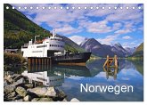 Norwegen (Tischkalender 2025 DIN A5 quer), CALVENDO Monatskalender