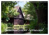 Geheimnisvoller Spreewald (Wandkalender 2025 DIN A4 quer), CALVENDO Monatskalender