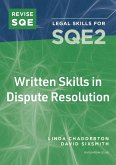 Revise SQE Written Skills in Dispute Resolution (eBook, ePUB)