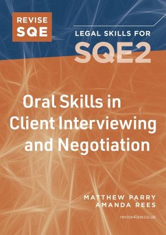 Revise SQE Oral Skills in Client Interviewing and Negotiation (eBook, ePUB) - Rees, Amanda; Parry, Matthew