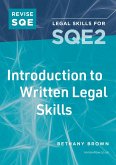 Revise SQE Introduction to Written Legal Skills (eBook, ePUB)