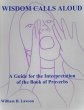 Wisdom Calls Aloud: A Guide for the... - Bild 1