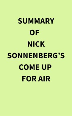 Cover Summary of Nick Sonnenberg's Come Up for Air (eBook, ePUB)