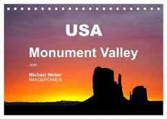 USA - Monument Valley (Tischkalender 2025 DIN A5 quer), CALVENDO Monatskalender