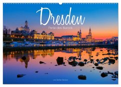 Dresden - Perle des Barock (Wandkalender 2025 DIN A2 quer), CALVENDO Monatskalender - Calvendo;Becker, Stefan