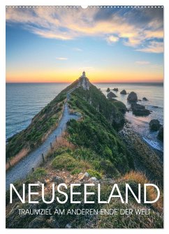NEUSEELAND - TRAUMZIEL AM ANDEREN ENDE DER WELT (Wandkalender 2025 DIN A2 hoch), CALVENDO Monatskalender