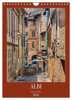Albi - Die rote Stadt (Wandkalender 2025 DIN A4 hoch), CALVENDO Monatskalender
