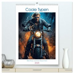 Coole Typen (hochwertiger Premium Wandkalender 2025 DIN A2 hoch), Kunstdruck in Hochglanz