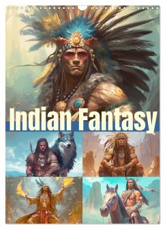 Indian Fantasy (Wandkalender 2025 DIN A3 hoch), CALVENDO Monatskalender