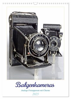 Balgenkameras - Analoge Fotoapparate mit Charme (Wandkalender 2025 DIN A3 hoch), CALVENDO Monatskalender - Calvendo;Glineur, Jean-Louis