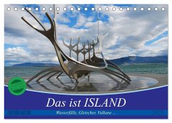 Das ist ISLAND (Tischkalender 2025 DIN A5 quer), CALVENDO Monatskalender - Calvendo;Burkart, Philipp