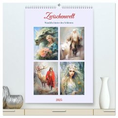 Zwischenwelt. Wandeln hinter den Schleiern (hochwertiger Premium Wandkalender 2025 DIN A2 hoch), Kunstdruck in Hochglanz