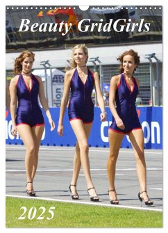 Beauty Grid Girls 2025 (Wandkalender 2025 DIN A3 hoch), CALVENDO Monatskalender