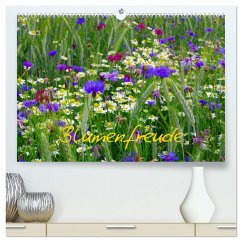 Blumenfreude (hochwertiger Premium Wandkalender 2025 DIN A2 quer), Kunstdruck in Hochglanz - Calvendo;Design Fotografie by Tanja Riedel, Avianaarts