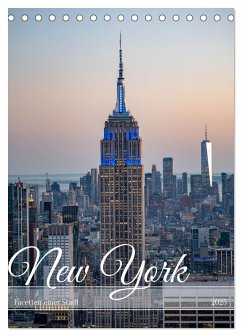 New York, Facetten einer Stadt (Tischkalender 2025 DIN A5 hoch), CALVENDO Monatskalender