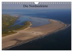 Die Nordseeküste (Wandkalender 2025 DIN A4 quer), CALVENDO Monatskalender