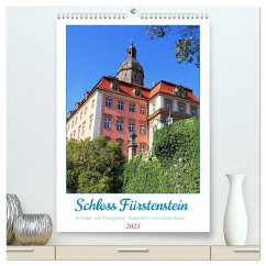 Schloss Fürstenstein in Polen - ein Reiseplaner (hochwertiger Premium Wandkalender 2025 DIN A2 hoch), Kunstdruck in Hochglanz