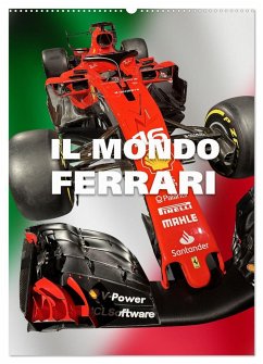 Il Mondo Ferrari (Wandkalender 2025 DIN A2 hoch), CALVENDO Monatskalender