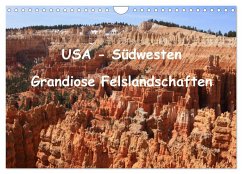 USA - Südwesten (Wandkalender 2025 DIN A4 quer), CALVENDO Monatskalender - Calvendo