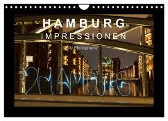 Hamburg - Impressionen (Wandkalender 2025 DIN A4 quer), CALVENDO Monatskalender - Calvendo;Photography, Silly