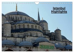Istanbul Highlights (Wandkalender 2025 DIN A4 quer), CALVENDO Monatskalender