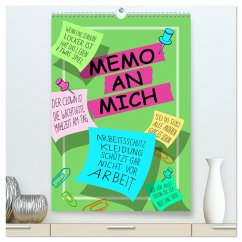 Memo an mich (hochwertiger Premium Wandkalender 2025 DIN A2 hoch), Kunstdruck in Hochglanz - Calvendo;B-B Müller, Christine