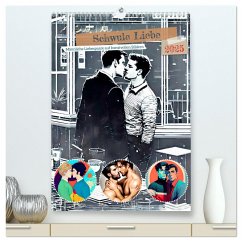 Schwule Liebe (hochwertiger Premium Wandkalender 2025 DIN A2 hoch), Kunstdruck in Hochglanz