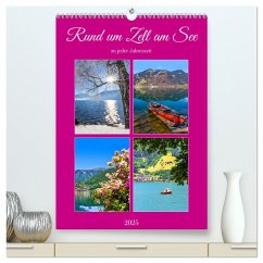 Rund um Zell am See (hochwertiger Premium Wandkalender 2025 DIN A2 hoch), Kunstdruck in Hochglanz - Calvendo;Kramer, Christa