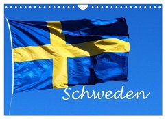 Schweden (Wandkalender 2025 DIN A4 quer), CALVENDO Monatskalender