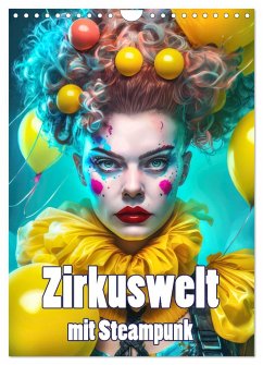 Zirkuswelt mit Steampunk (Wandkalender 2025 DIN A4 hoch), CALVENDO Monatskalender - Calvendo;Brunner-Klaus, Liselotte