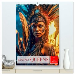 Fantasy Queens (hochwertiger Premium Wandkalender 2025 DIN A2 hoch), Kunstdruck in Hochglanz - Calvendo;Roder, Peter