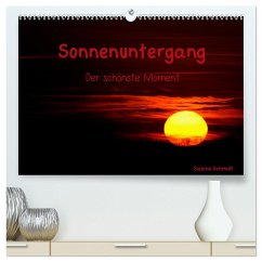 Sonnenuntergang (hochwertiger Premium Wandkalender 2025 DIN A2 quer), Kunstdruck in Hochglanz - Calvendo;Schmidt, Sabine