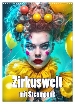 Zirkuswelt mit Steampunk (Wandkalender 2025 DIN A3 hoch), CALVENDO Monatskalender