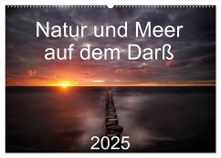 Natur und Meer auf dem Darß (Wandkalender 2025 DIN A2 quer), CALVENDO Monatskalender