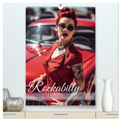Rockabilly (hochwertiger Premium Wandkalender 2025 DIN A2 hoch), Kunstdruck in Hochglanz