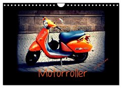 Motorroller (Wandkalender 2025 DIN A4 quer), CALVENDO Monatskalender - Calvendo;LoRo-Artwork