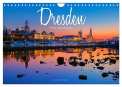 Dresden - Perle des Barock (Wandkalender 2025 DIN A4 quer), CALVENDO Monatskalender