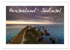 Neuseeland - Südinsel (Wandkalender 2025 DIN A2 quer), CALVENDO Monatskalender