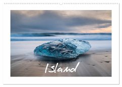 Island (Wandkalender 2025 DIN A2 quer), CALVENDO Monatskalender