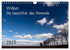 Wolken - Die Gesichter des Himmels (Wandkalender 2025 DIN A4 quer), CALVENDO Monatskalender