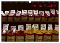 Feine Küche (Wandkalender 2025 DIN A3 quer), CALVENDO Monatskalender